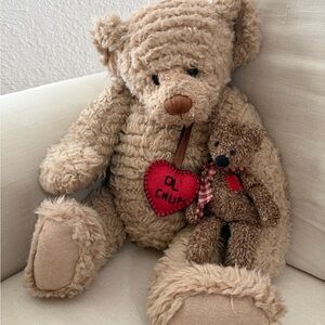 Ganz Cottage Collectibles “Ol Chum” Teddy Bear Duo